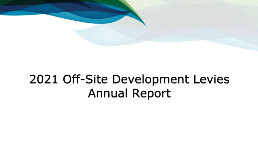 PDF Report: Offsite Development Levies Annual Report  (10MB)