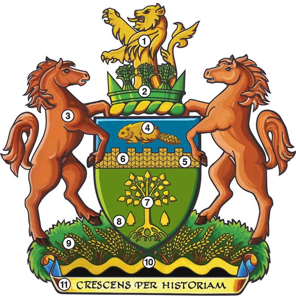 Strathcona County coat of arms