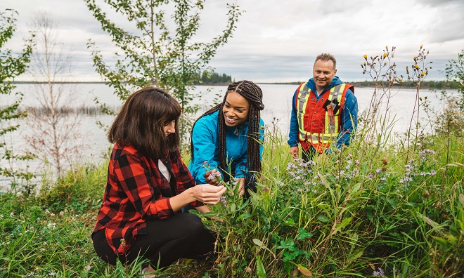 Explore the outdoors by taking an interpretive hike with Talking Rock Tours