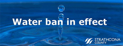 Unplanned water ban in place