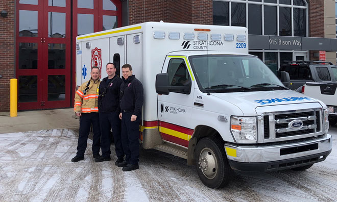County ambulance service receives near perfect score