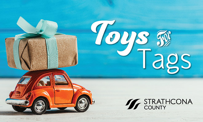 Toys for Tags campaign supporting Strathcona Christmas Bureau