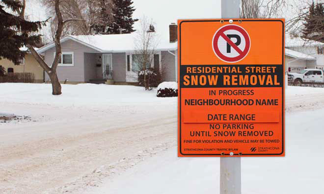 Residential street snow removal begins Tuesday, January 28
