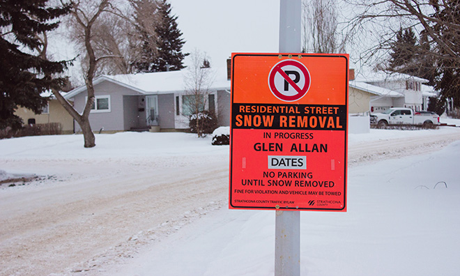 Residential street snow removal starts today