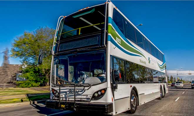Strathcona County transit service levels for fall 2020